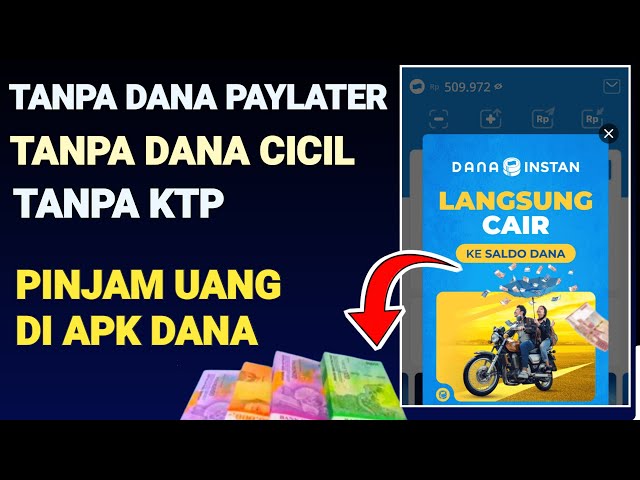 6 Cara Pinjam Uang Di DANA Langsung Dari Aplikasi Tanpa Dana Paylater