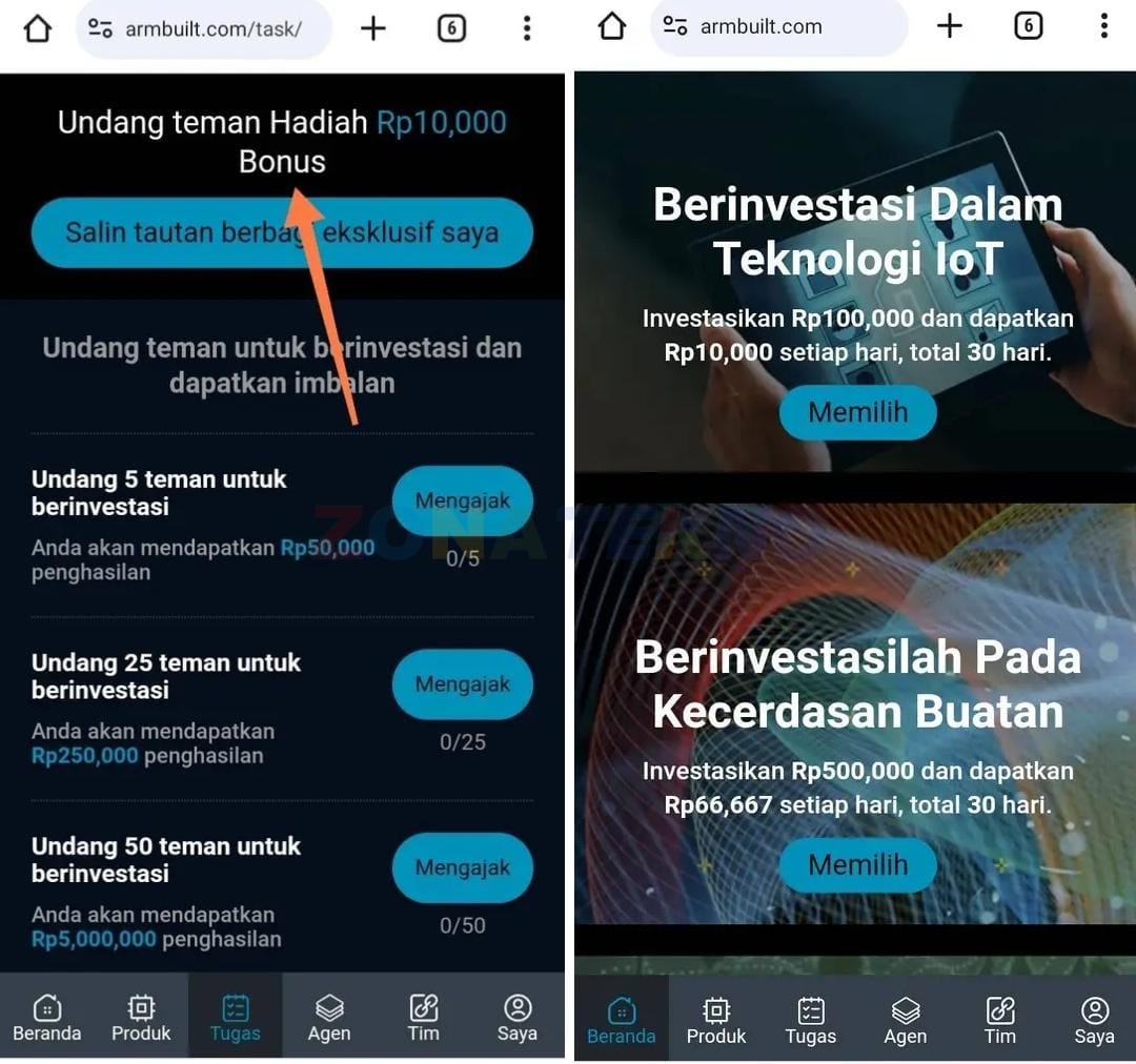 ArmBuilt Com Apk Investasi Apakah Aman Atau Scam Penipuan? - Haloo.id